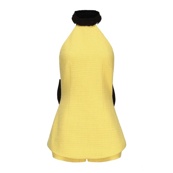 HUGE ISO 🔎 DO NOT PURCHASE ❌ Nana Jacqueline yellow and black “Cecilia Romper” - Picture 2 of 3